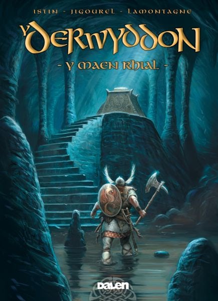 Cover image for Derwyddon, Y: Y Maen Rhial, isbn: 9781906587246