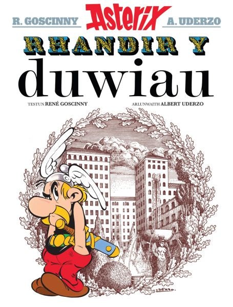 Cover image for Asterix - Rhandir y Duwiau, isbn: 9781906587314