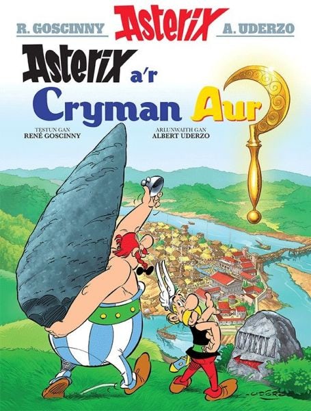 Cover image for Asterix a'r Cryman Aur, isbn: 9781906587420
