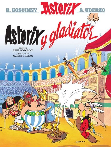 Cover image for Asterix y Gladiator, isbn: 9781906587598