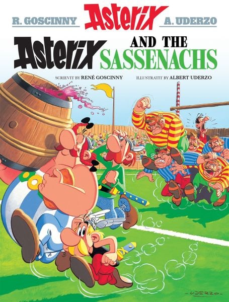 Cover image for Asterix and the Sassenachs (Scots), isbn: 9781906587659
