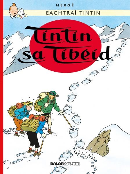 Cover image for Tintin: Tintin Sa Tibéid (Irish), isbn: 9781906587840