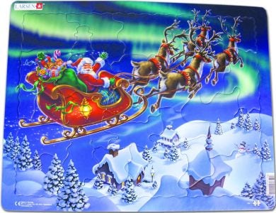 Cover image for Jig-So Mawr Santa a'i Sled!/Santa and his Sledge!, isbn: 9781907004285