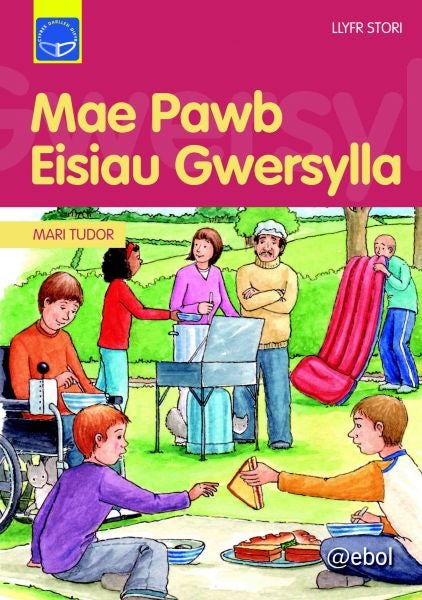 Cover image for Cyfres Darllen Difyr: Mae Pawb Eisiau Gwersylla, isbn: 9781907004797