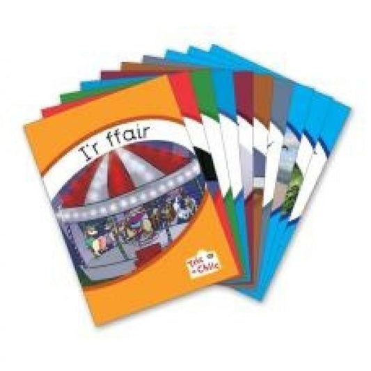 Cover image for Tric a Chlic: Pecyn Llyfrau Cam 3, isbn: 9781908395719
