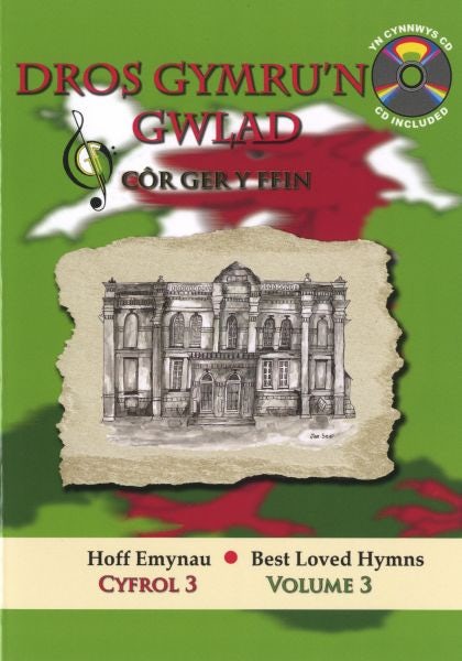 Cover image for Cyfres Hoff Emynau: 3. Dros Gymru'n Gwlad, isbn: 9781908801067