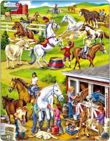 Cover image for Jigsaw - Ceffylau/Horses, isbn: 9781910574447