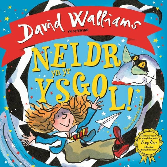 Cover image for Neidr yn yr Ysgol! / There's a Snake in My School!, isbn: 9781912261000
