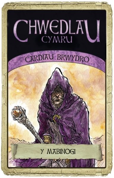 Cover image for Cardiau Brwydro Chwedlau Cymru: Y Mabinogi, isbn: 9781912261222