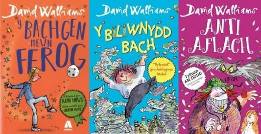 Cover image for Pecyn David Walliams i Blant Hyn 2, isbn: 9781912261482