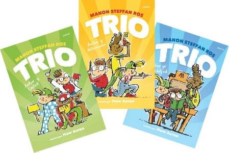Cover image for Pecyn Cyfres Trio, isbn: 9781912261710