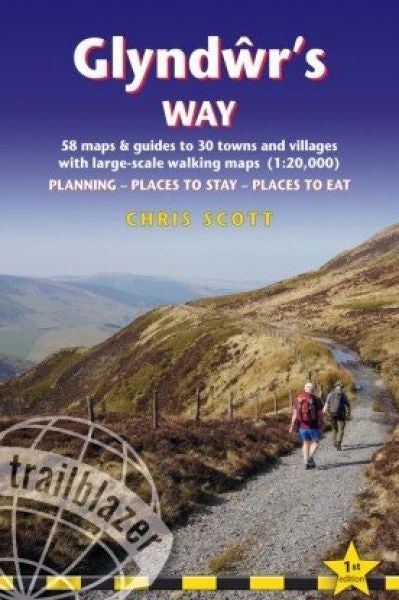 Cover image for Glyndŵr's Way: Trailblazer Walking Guide, isbn: 9781912716326