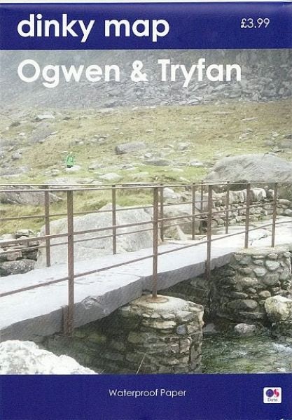 Cover image for Dinky Map Ogwen & Tryfan, isbn: 9781912893492