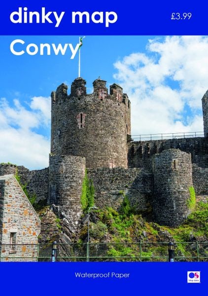 Cover image for Dinky Map: Conwy (Waterproof), isbn: 9781912893614