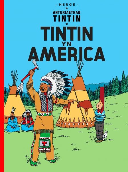 Cover image for Tintin yn America, isbn: 9781913573348