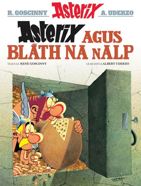 Cover image for Asterix agus Bláth na nAlp (Asterix i nGaeilge / Asterix in Irish), isbn: 9781913573805