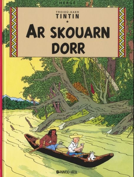 Cover image for Ar Skouarn Dorr (Tintin e brezhoneg | Tintin in Breton), isbn: 9781913573942