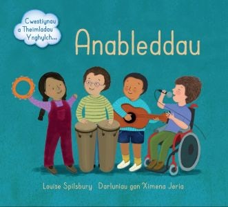 Cover image for Cwestiynau a Theimladau Ynghylch Anableddau, isbn: 9781913733759