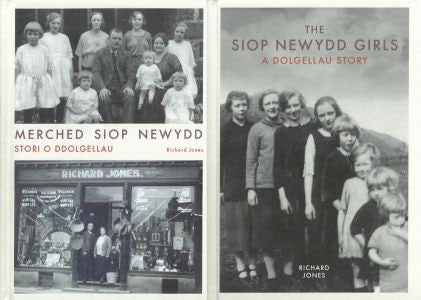 Cover image for Merched Siop Newydd - Stori o Ddolgellau / The Siop Newydd Girls - A Dolgellau Story, isbn: 9781914345364