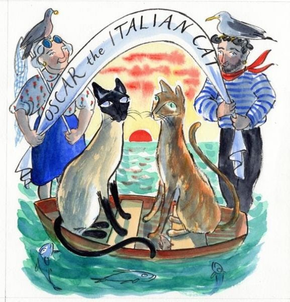 Cover image for Oscar the Italian Cat, isbn: 9781915439260