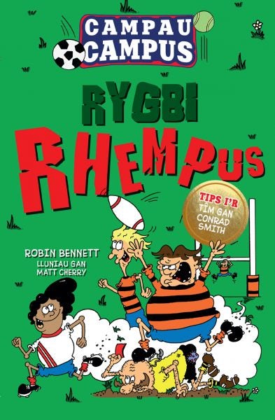 Cover image for Campau Campus: 2. Rygbi Rhempus, isbn: 9781915444240