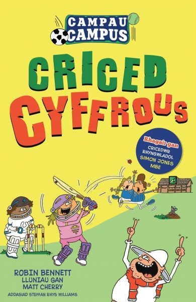 Cover image for Campau Campus: 3. Criced Cyffrous, isbn: 9781915444868