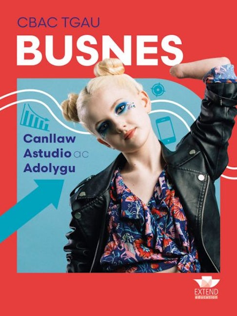Cover image for CBAC TGAU Busnes: Canllaw Astudio ac Adolygu, isbn: 9781917481588