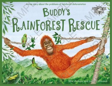Cover image for Wild Tribe Heroes: Buddy's Rainforest Rescue, isbn: 9781999748555