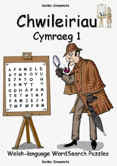 Chwileiriau Cymraeg 1 / Welsh-Language Wordsearch Puzzles