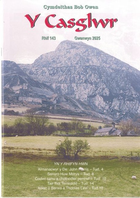 Cover image for Casglwr, Y 143 (Gwanwyn 2025), isbn: C801020304